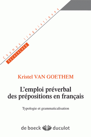 L'emploi préverbal des...