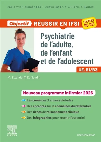 Psychiatrie de l'adulte, de l'enfant et de l'adolescent : nouveau programme 2026