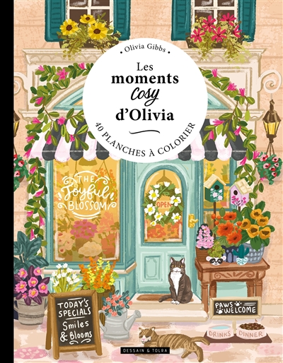 Les moments cosy d'Olivia : 40 planches à colorier