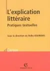 L'explication littéraire : pratiques textuelles