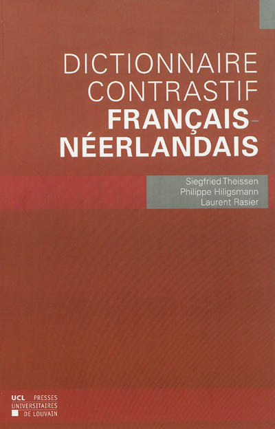 Dictionnaire contrastif français-néerlandais