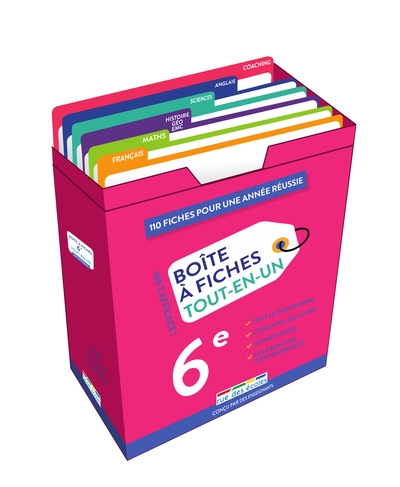 Boîte à fiches tout-en-un...