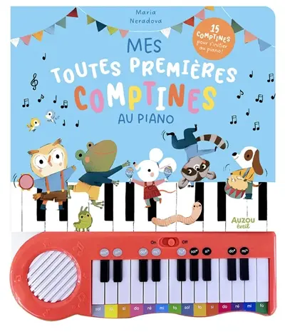 Mes toutes premières comptines au piano : 15 comptines pour s'initier au piano