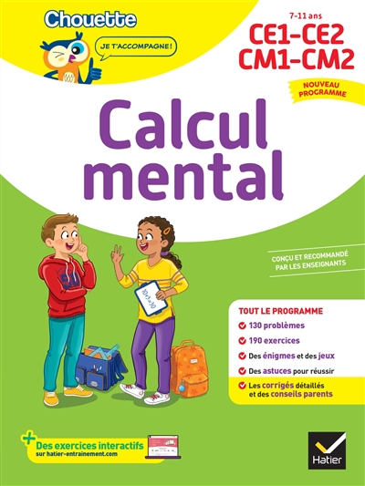 Calcul mental : CE1, CE2,...