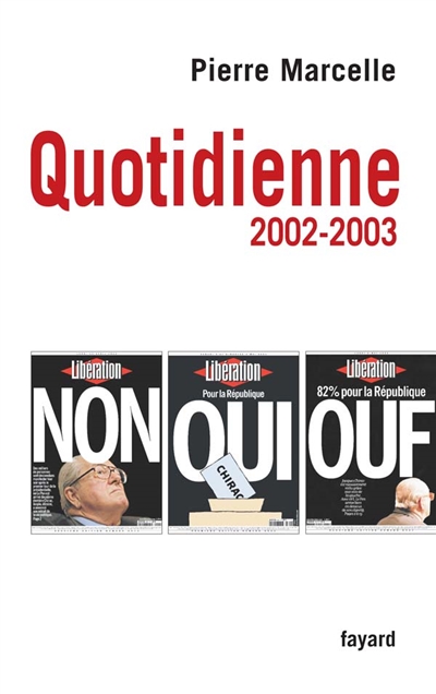 Quotidienne : chroniques 2002-2003