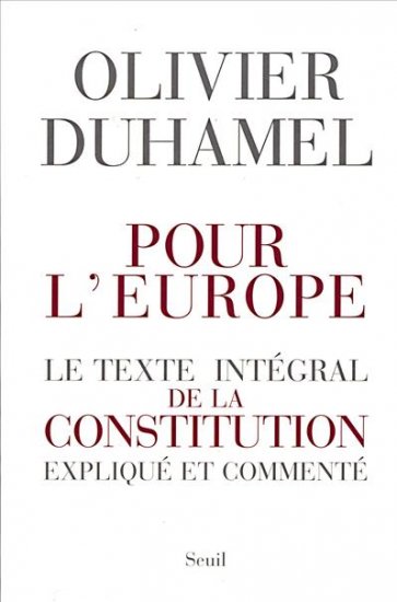 Une Constitution pour l'Europe