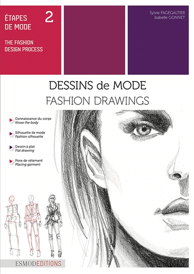 Etapes de mode. Vol. 2. Dessins de mode. Fashion drawings. The fashion design process. Vol. 2. Dessins de mode. Fashion drawings