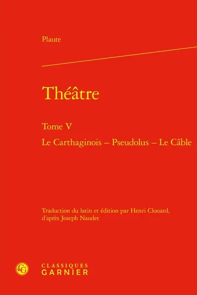Théâtre. Vol. 5
