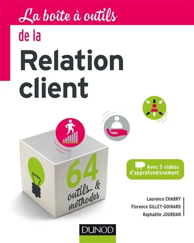 La boîte à outils de la relation client : avec 5 vidéos d'approfondissement : 64 outils & méthodes