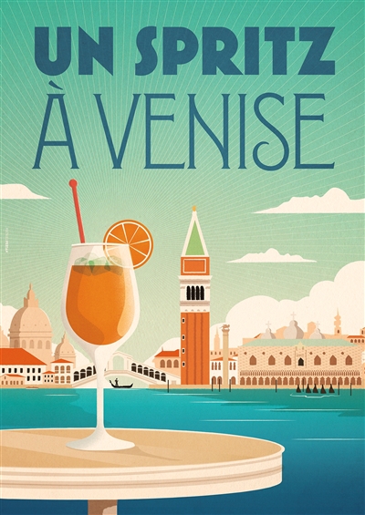 Un spritz à Venise : puzzle 100 pièces