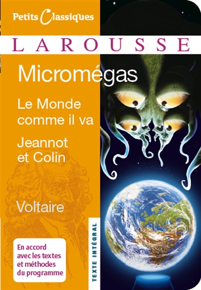 Micromégas Le Monde comme il va Jeannot et Colin