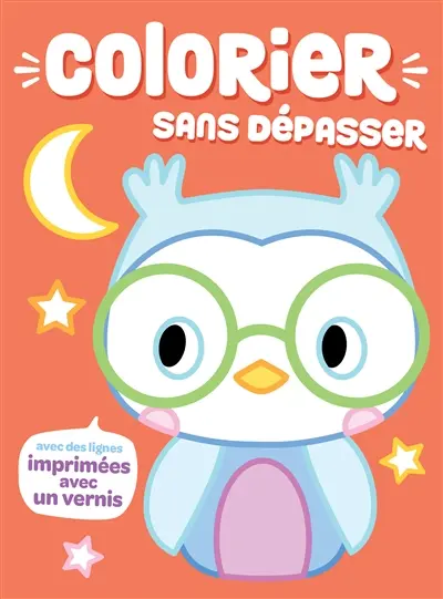 Colorier sans dépasser : le hibou