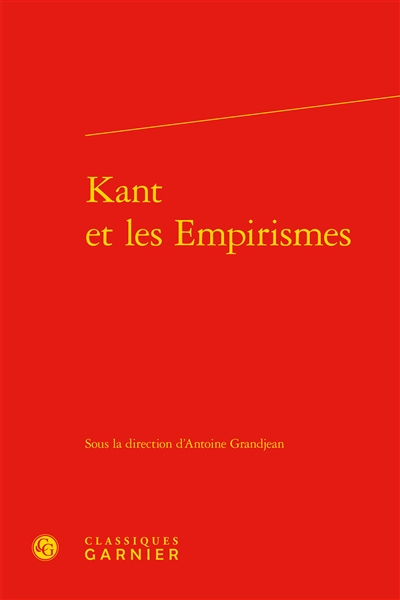 Kant et les empirismes