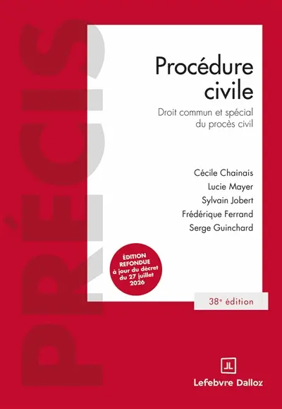 Procédure civile : droit commun et spécial du procès civil