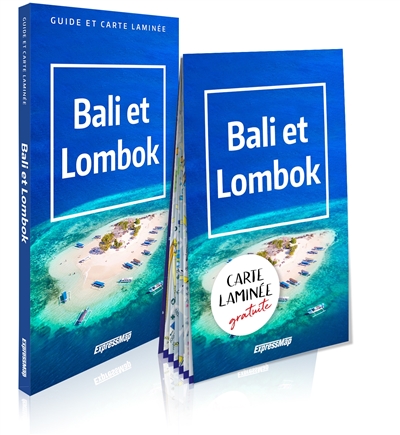 bali et lombok : guide et carte laminée