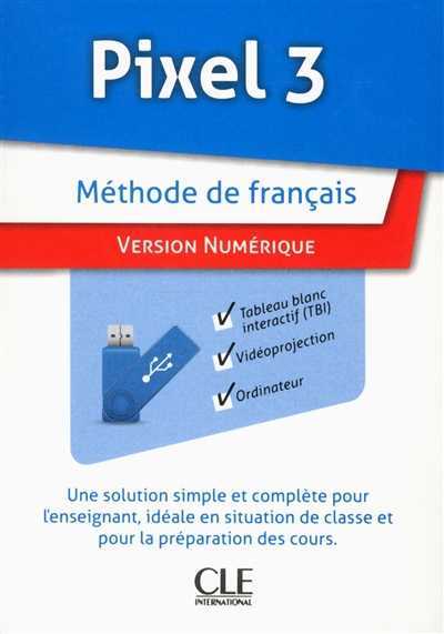 Pixel 3 : méthode de français : version numérique