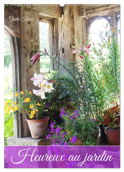 Heureux au jardin...