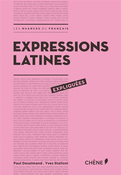 Expressions latines expliquées