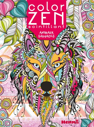 Color Zen scintillant : Animaux sauvages