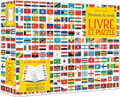 Drapeaux du monde : livre et puzzle