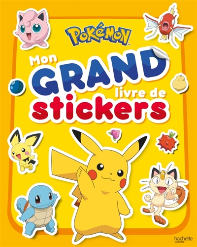 Pokémon : Mon grand livre de stickers