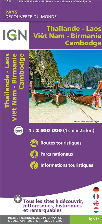 THAILANDE VIETNAM LAOS CAMBODGE