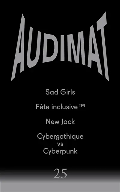 Audimat, n° 25 Audimat, n° 25