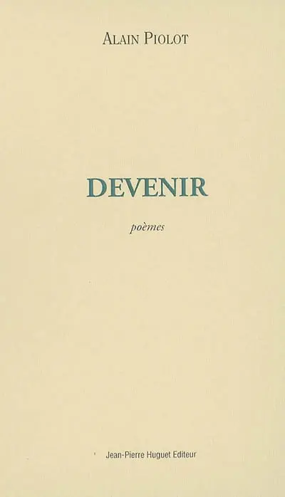Devenir : poèmes