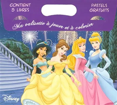 Ma valisette à jouer et à colorier : Disney princesse