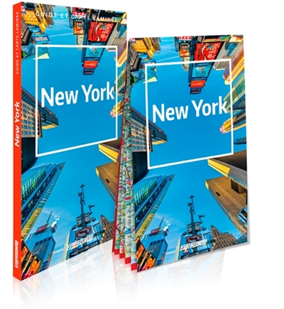 New York : guide et carte laminée
