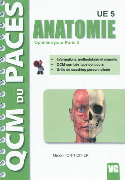 Anatomie : UE5 : optimisé pour Paris 5