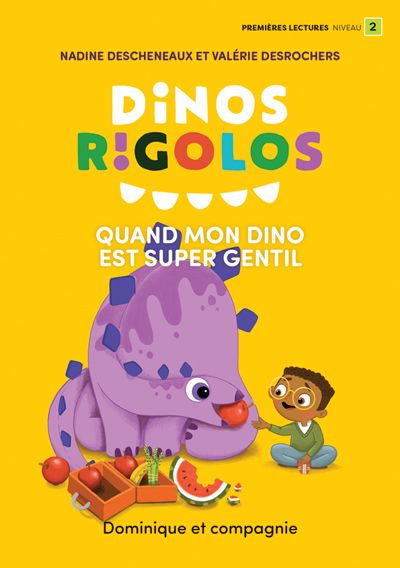 Quand mon dino est super gentil : Niveau de lecture 2