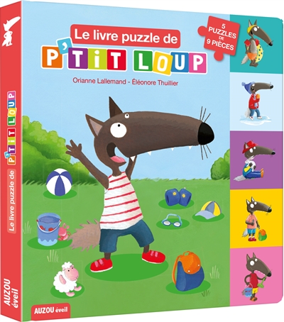 Le livre puzzle de P'tit Loup