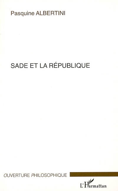 Sade et la République