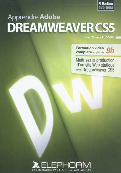 Apprendre Adobe Dreamweaver CS5