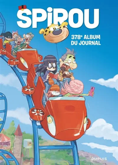Recueil du journal de Spirou. Vol. 378. 1er juin 2022-3 août 2022