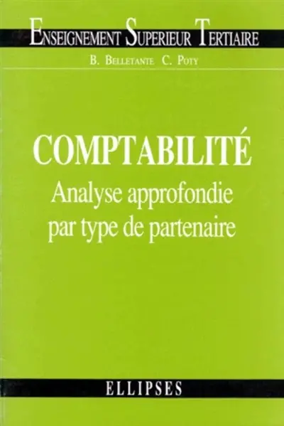 Comptabilité : analyse approfondie par type de partenaire