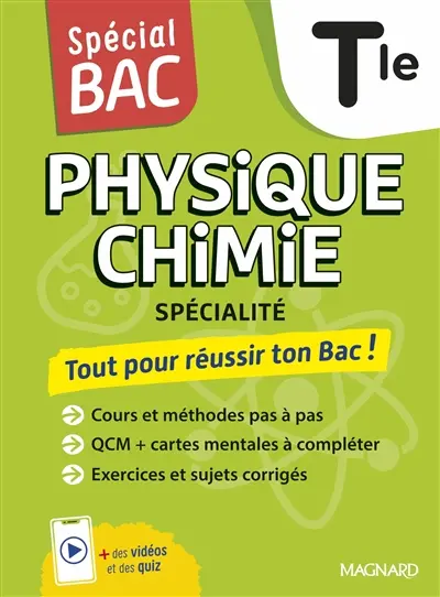 Physique chimie terminale : tout pour réussir ton bac ! : spécialité Physique chimie terminale : tout pour réussir ton bac ! : spécialité