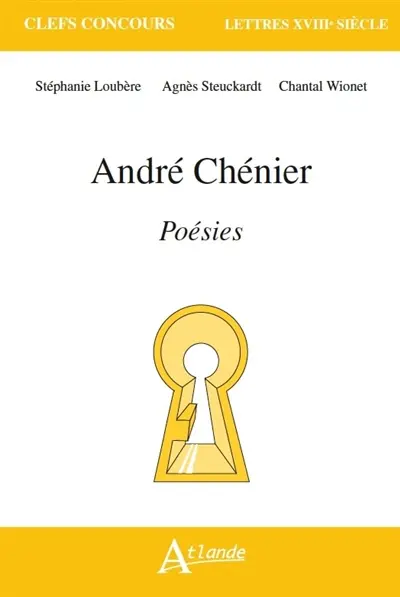André Chénier, Poésies : Le jeu de paume, Hymne aux Suisses de Châteauvieux, Poésies antiques, Hymnes et odes et Dernières poésies