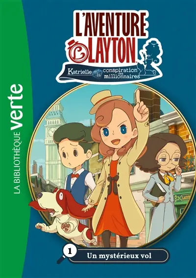 L'aventure Layton : Katrielle et la conspiration des millionnaires. Vol. 1. Un mystérieux vol