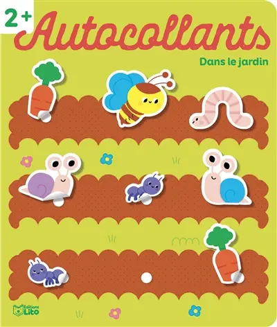 Dans le jardin : autocollants, 2+