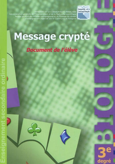Message crypté