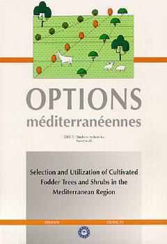 Selection and utilization of cultivated fodder trees and shrubs in the Mediterranean region : results and researches carried out within the Camar EC-DG VI programme, contract 8001-CT90-0030...
