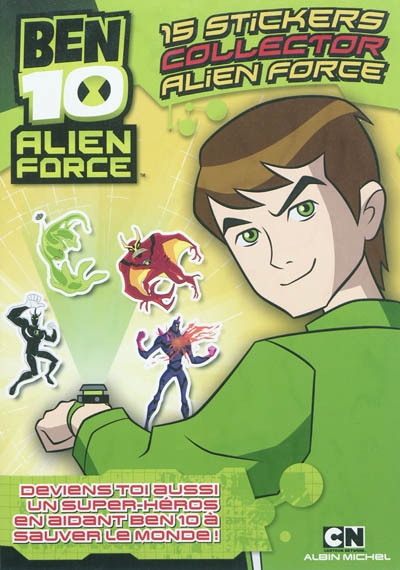 Ben 10 Alien force. 15 stickers collector Alien Force