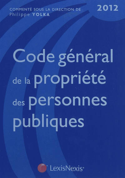 Code général de la propriété des personnes publiques : 2012