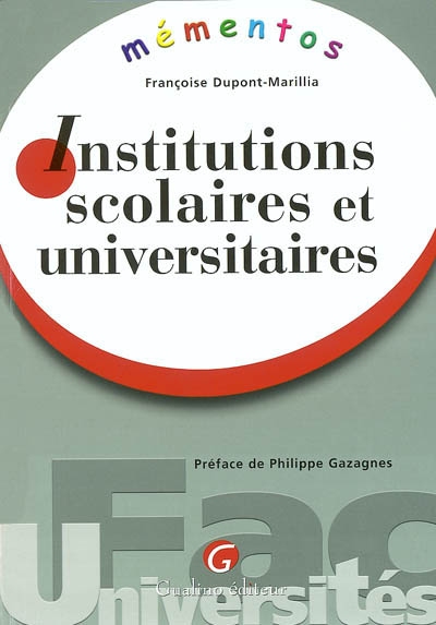 Institutions scolaires et universitaires