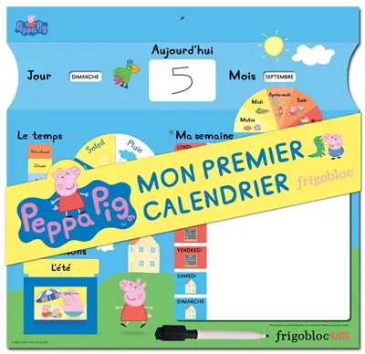 Peppa Pig : mon premier calendrier : frigobloc