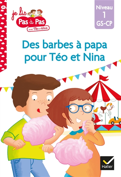 des barbes à papa pour Téo et Nina