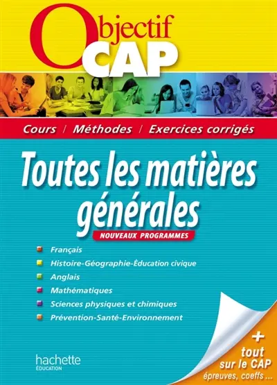 Toutes les matières générales : cours, méthodes, exercices corrigés