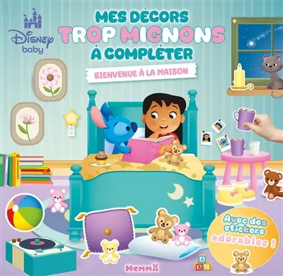Disney Baby : Mes décors trop mignons à compléter : Bienvenue à la maison - Avec des stickers Adorables !